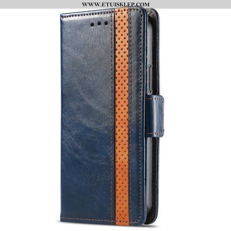 Etui Folio do Xiaomi Redmi Note 11 / 11S Dwukolorowe Podwójne Zapięcie